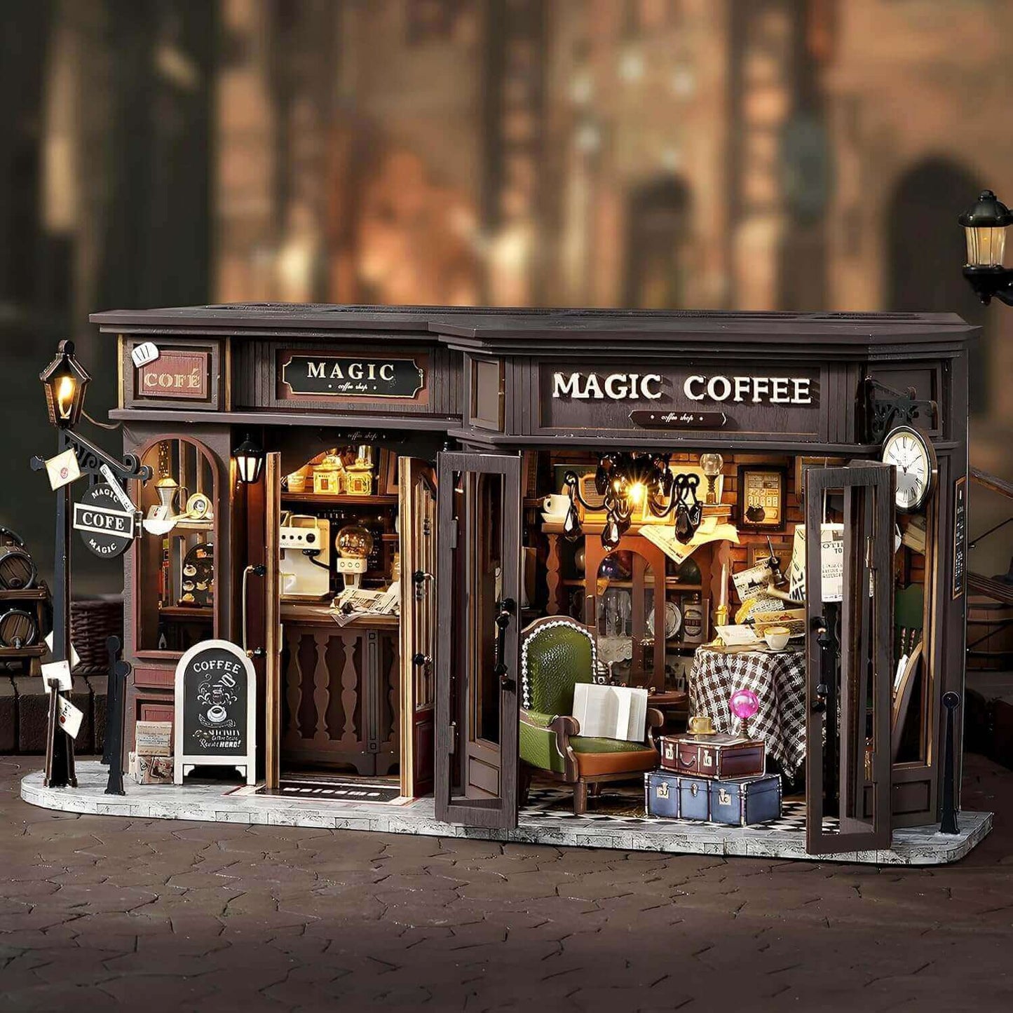 Magic Coffee DIY Miniature House