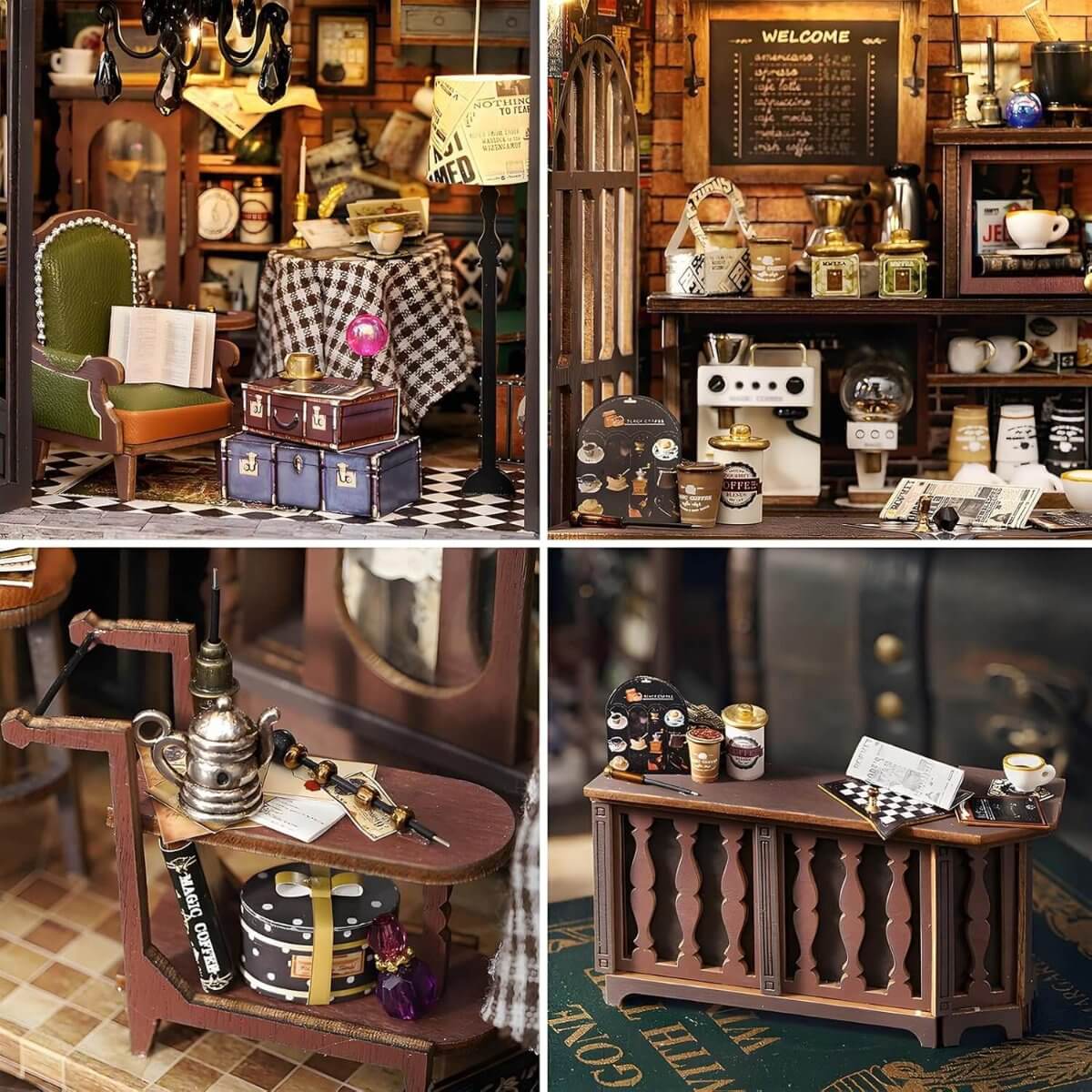Magic Coffee DIY Miniature House