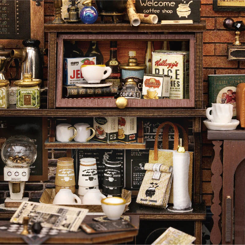 Magic Coffee DIY Miniature House