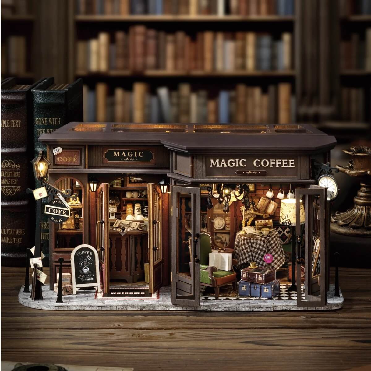 Magic Coffee DIY Miniature House