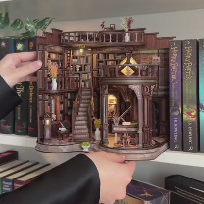 Dreamy Book Hall DIY Miniature House Kit
